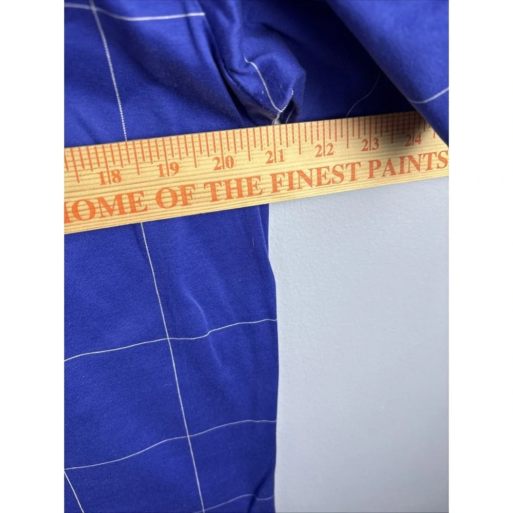 Polo Ralph Lauren Golf Vtg Golf Polo Shirt Mens Size M‎ Navy Pattern Window Pane